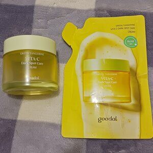 Goodal green tangerine vita C dark spot care cream